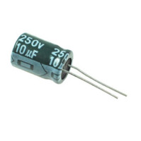 10uF @ 250V Capacitor Electrolitico